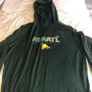 The North Face Dri fit RunAtl hooded running shirt